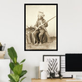 Little, Oglala Indian Pine Ridge SD 1890 Poster (Thuiskantoor)