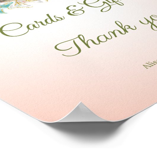 Little Oh Baby Deer Magic Forest Woodland Animals Poster (Hoek)