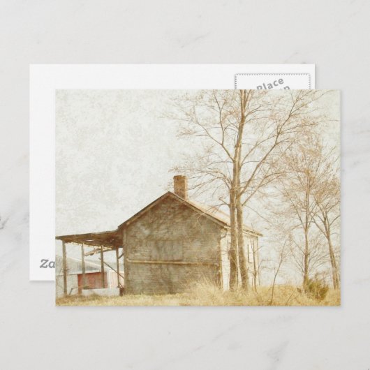 Little Old Building Briefkaart (Voorkant / Achterkant)