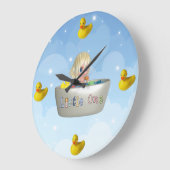 Little One#2 Bath Wall klok (Hoek)