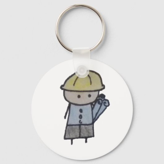 Little One architect sleutelhanger (Voorkant)