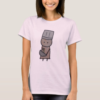Little One baker womens organic fitted t-shirt