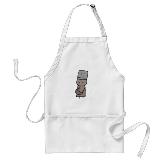 Little One bakker apron Standaard Schort (Voorkant)