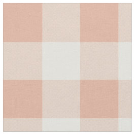 Little One Buffalo Check - dusty apricot Stof