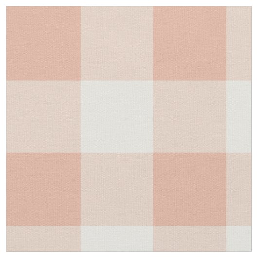 Little One Buffalo Check - dusty apricot Stof (Close Up)