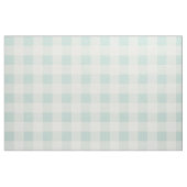 Little One Buffalo Check - soft teal Stof (Fat Quarter)