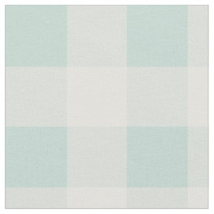 Little One Buffalo Check - zachte teal Stof