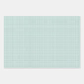 Little One Collection - zachte teal Inpakpapier Vel (Voorkant 2)