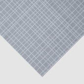 Little One Hand Drawn Grid - dusty steel gray Tissuepapier (Detail)