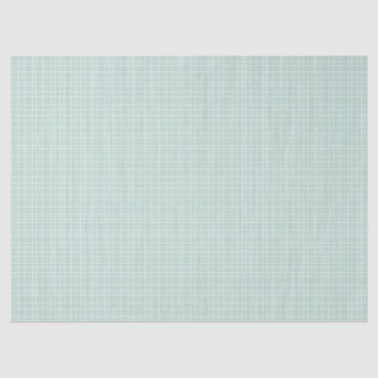 Little One Hand Drawn Grid - soft teal Tissuepapier (Voorkant)