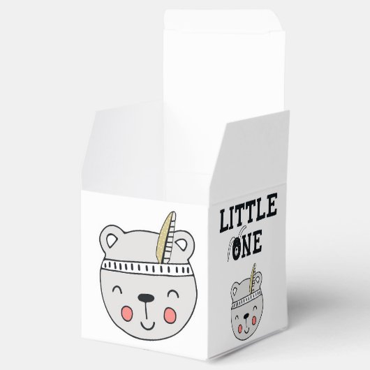 Little One | Indische Baby Beer | Bedankdoosjes (Geopend)