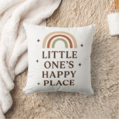 Little One’s Happy Place | Boho Rainbow Baby Decor Kussen (Deken)