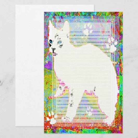 Little One Spring Lined Stationery Briefpapier (Voorkant / Achterkant)