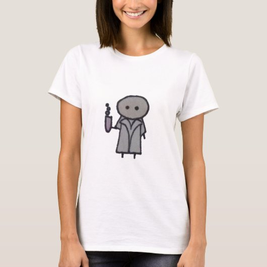 Little One wetenschapper womens tank (Voorkant)