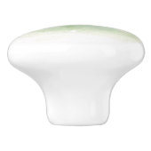 Little Oranje Tabby Cat Kitten Illustratie Keramische Knop (Zijkant)