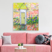 Little Oriental House Canvas Afdruk (Insitu (Woonkamer))