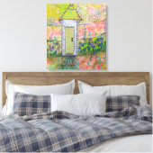 Little Oriental House Canvas Afdruk (Insitu (Slaapkamer))