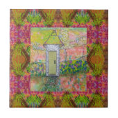 Little Oriental House Tegeltje (Voorkant)