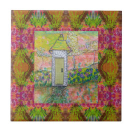 Little Oriental House Tegeltje
