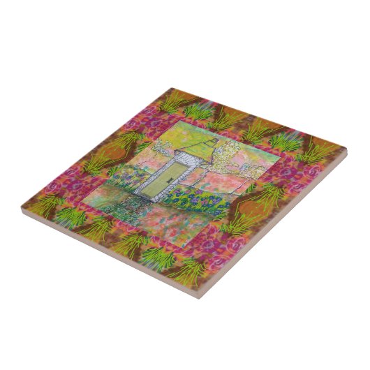 Little Oriental House Tegeltje (Zijkant)