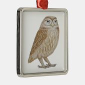 Little Owl 2011 Metalen Ornament (Rechts)