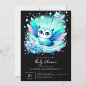Little Owl-Baby shower Kaart (Voorkant)