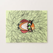 Little Owl Jigzaag Puzzle Legpuzzel (Horizontaal)