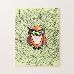 Little Owl Jigzaag Puzzle Legpuzzel