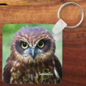 Little Owl Keyring Sleutelhanger (Achterkant)