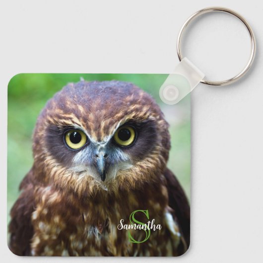 Little Owl Keyring Sleutelhanger (Achterkant)