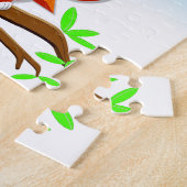 Little Owl op een Branch Legpuzzel (Zijkant)