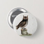 Little Owl Ronde Button 5,7 Cm (Voorkant /achterkant)