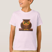 Little Owl T-shirt (Voorkant)