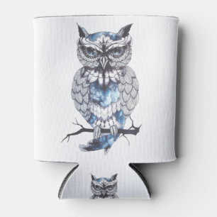 Little Owl Tattoo Flash Idea Cartoon Owl Blikjeskoeler