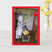 Little Owl Tavern met Goody Goede Groeten Kaart (Gele Bloem)