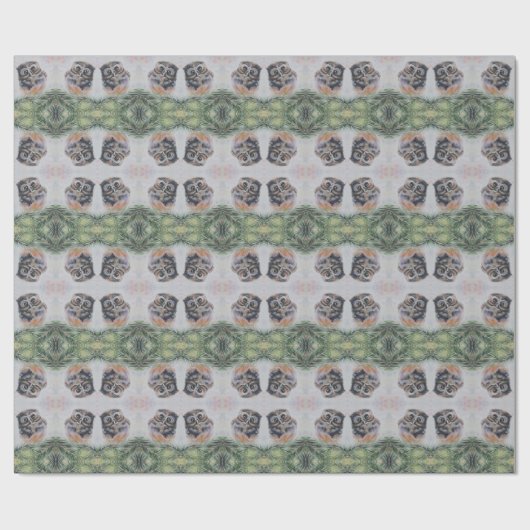 Little Owl Wrapping Paper Cadeaupapier (Vlak)