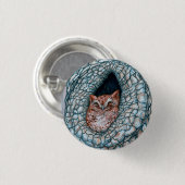 Little Owlette Ronde Button 3,2 Cm (Voorkant /achterkant)