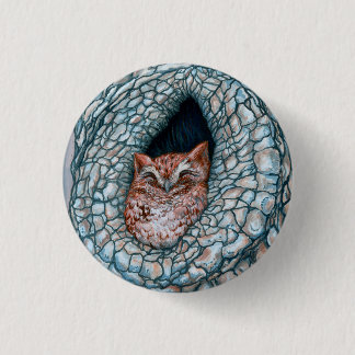 Little Owlette Ronde Button 3,2 Cm