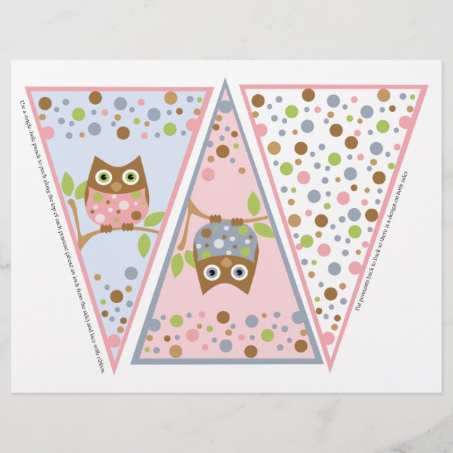 Little Owls Banner (Voorkant)