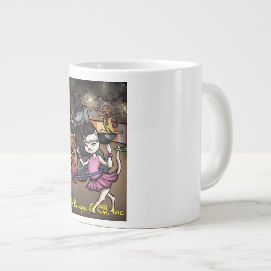 Little Pampu Circus Act Unicorn Jumbo Mok (Voorkant rechts)