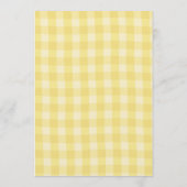 Little Pancake Brunch Theme Gender Reveal Kaart (Achterkant)