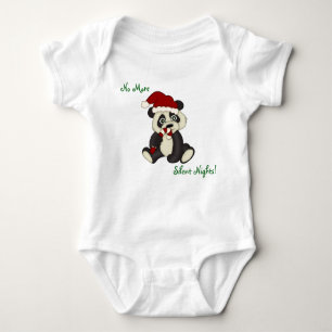Little Panda Beer Kerstmis Romper