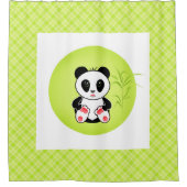 Little Panda Douchegordijn (Voorkant)