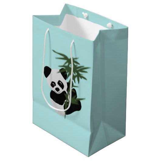 Little Panda Gift Bags Medium Cadeauzakje (Voorkant Gekanteld)