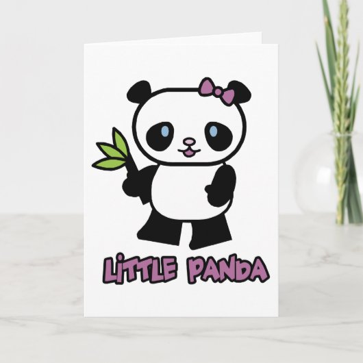Little Panda Kaart (Voorkant)