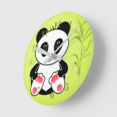 Little Panda Ronde Klok (Hoek)