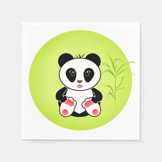 Little Panda Servet (Voorkant)