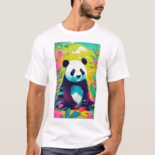 Little Panda T-shirt (Voorkant)