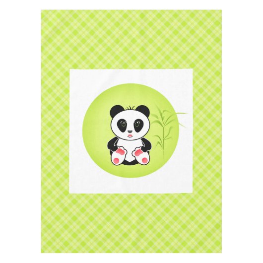 Little Panda Tafelkleed (Voorkant)