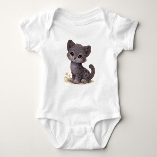🖤 LITTLE PANTHER BABY BODYSUIT (Voorkant)